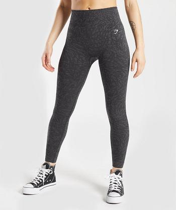 Leggins Gymshark Adapt Animal Seamless Mujer Negras | CO 2810SGL